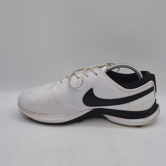 Nike Victory Golf Shoes Mens Size 10 White Black React Spiked Cleats DJ6570-100 - Picture 4 of 13